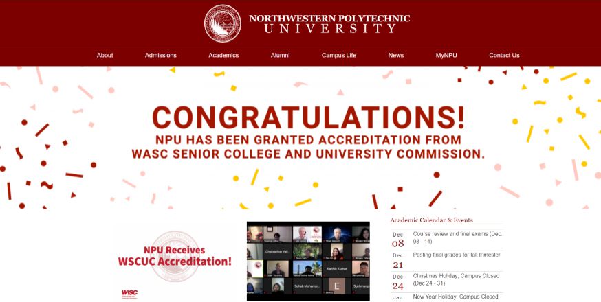 NPU Student Portal
